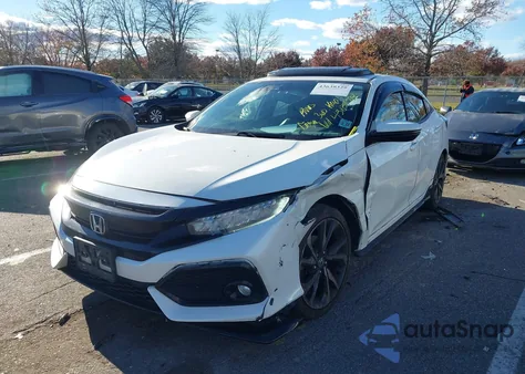 2017 Honda Civic Sport Touring from USA, damaged, VIN SHHFK7H93HU414823